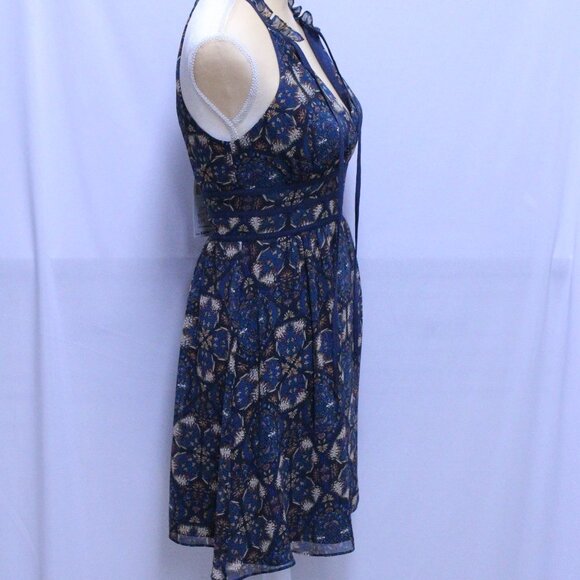 NWT BCBGeneration Blue Halter Dress - Picture 5 of 13